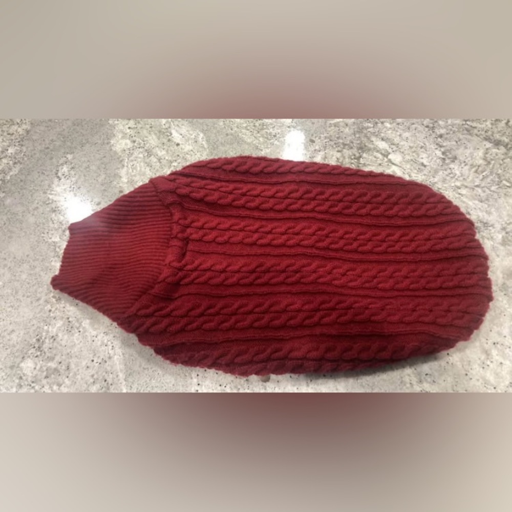 Bailey & Bella Sherpa Lined Dog Sweater - XL